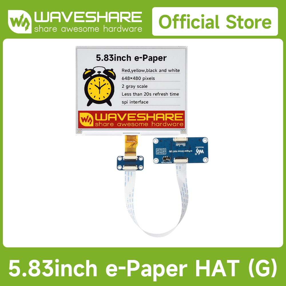 Waveshare 5.83inch E-Paper Dis - огляд і ціна Display Epaper 2.9