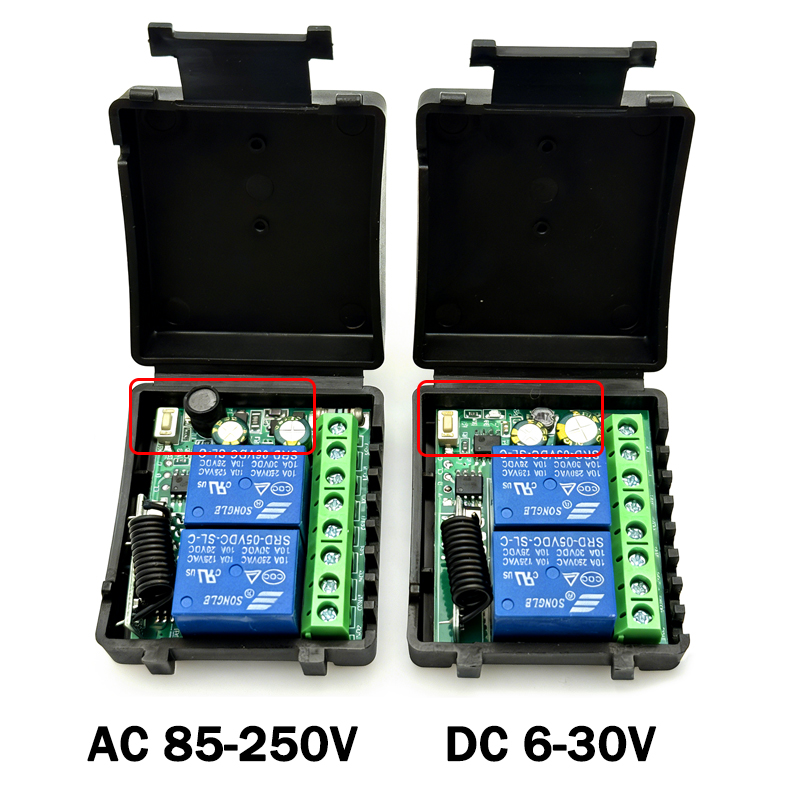 10A Relay Receiver Module 433M - огляд і ціна 433Mhz Receiver Module