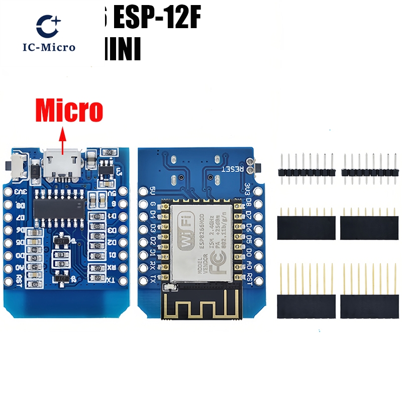 1-10pcs ESP8266 D1 Mini WIFI D - огляд і ціна Esp8266 Nodemcu Board