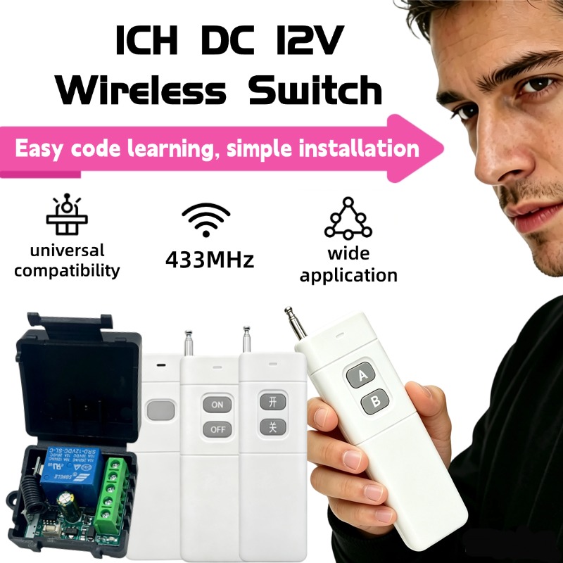 433Mhz DC 12V 6V-30V 1CH Unive - огляд і ціна 433Mhz Receiver Module