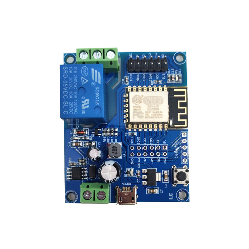 ESP8266 WiFi Single-Channel Re - огляд і ціна Relay 8 Channel Board